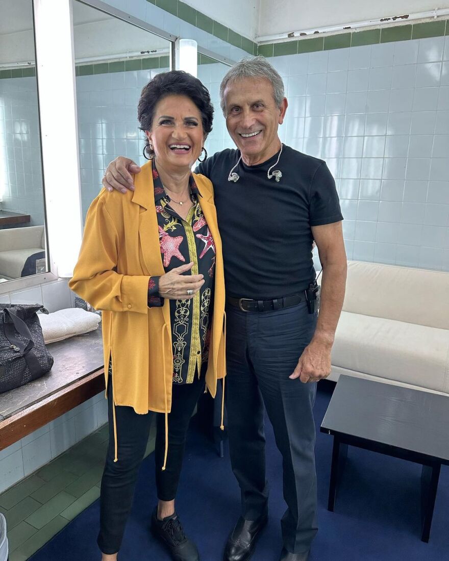 Άλκηστις Πρωτοψάλτη για Γιώργο Νταλάρα: «Μεγάλη υπόθεση να ακουμπάς την καρδιά του»