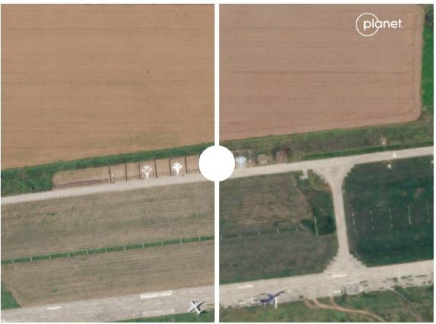 Ρωσία: Τα έχει βρει σκούρα από την Ουκρανία - Καμουφλάρει πλοία και βάφει ψεύτικα αεροπλάνα