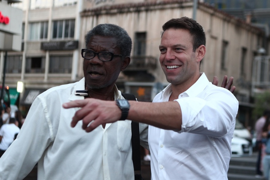 ΣΥΡΙΖΑ: Ο Κασσελάκης με Τάιλερ και Φίλη στην κεντρική προεκλογική ομιλία του Ζαχαριάδη - Δείτε φωτογραφίες