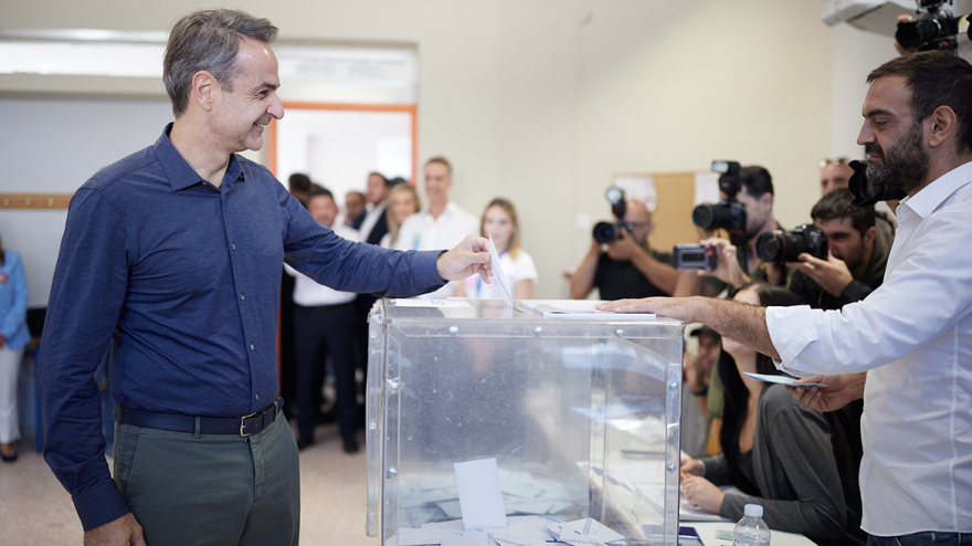 Αυτοδιοικητικές εκλογές 2023 - Μητσοτάκης: Θέλουμε να εκλέξουμε ανθρώπους που ασπάζονται το όραμά μας για μια καλύτερη Ελλάδα