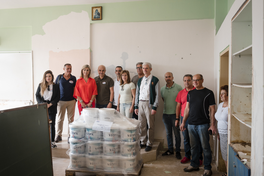 Μία σημαντική συνεισφορά από τη Vitex και τους προμηθευτές της στις πληγείσες περιοχές της Θεσσαλίας
