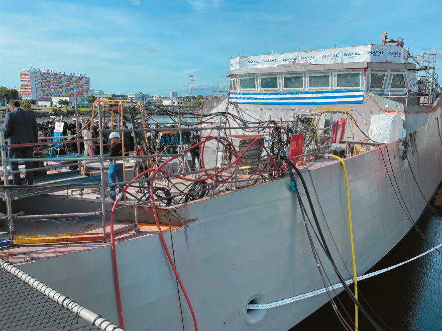 Φρεγάτα «Κίμων»:  Σε είκοσι μήνες πιάνει δουλειά στο Αιγαίο - Το protothema μπήκε στην πρώτη ελληνική Belh@rra