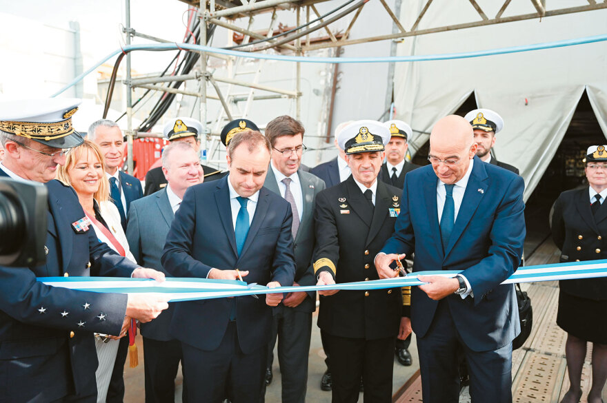 Φρεγάτα «Κίμων»:  Σε είκοσι μήνες πιάνει δουλειά στο Αιγαίο - Το protothema μπήκε στην πρώτη ελληνική Belh@rra