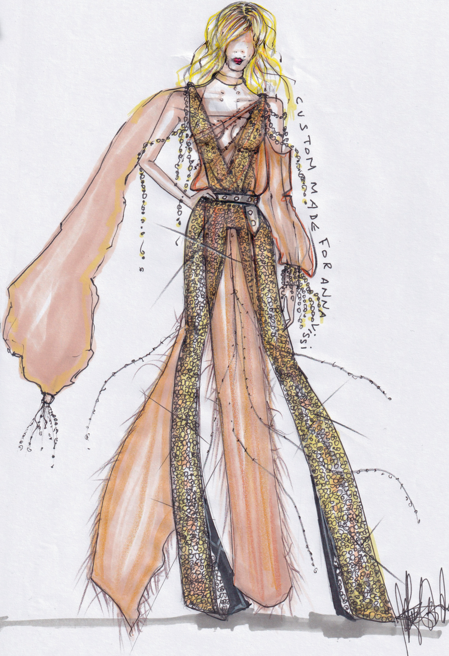 Βρεττός Βρεττάκος στο Gala: «Ηταν ευλογία να ντύσω τη Βίσση για το Ηρώδειο»