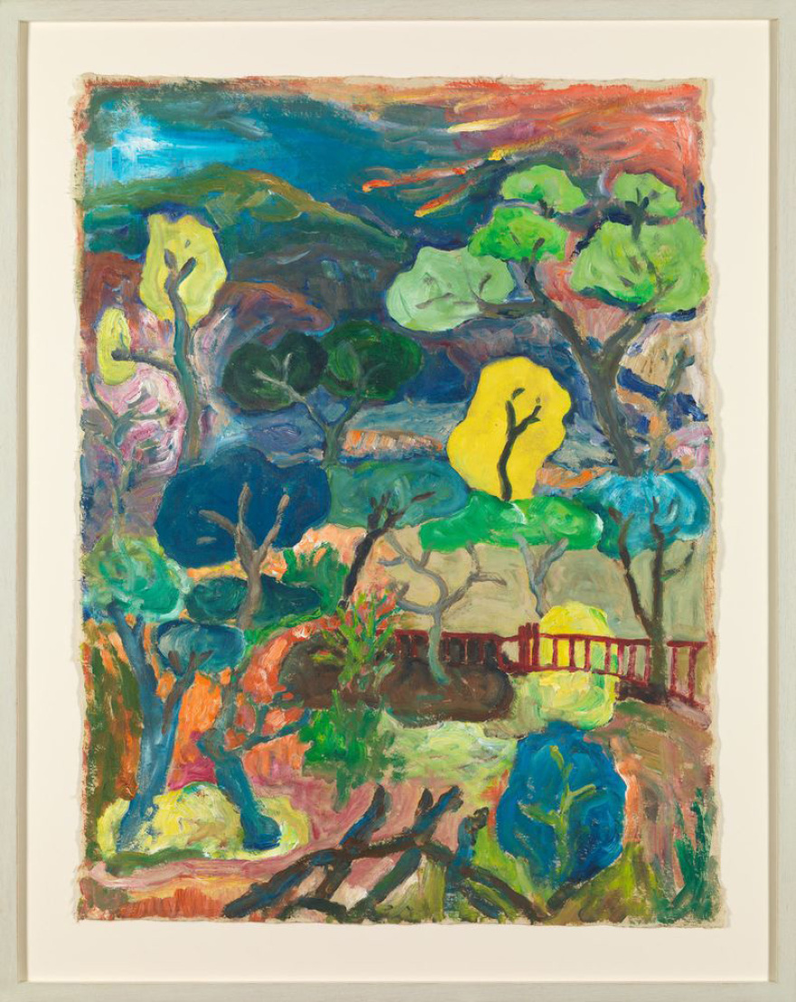 H εικαστικός Ντένη θεοχαράκη στην εμβληματική Saatchi Gallery του Λονδίνου