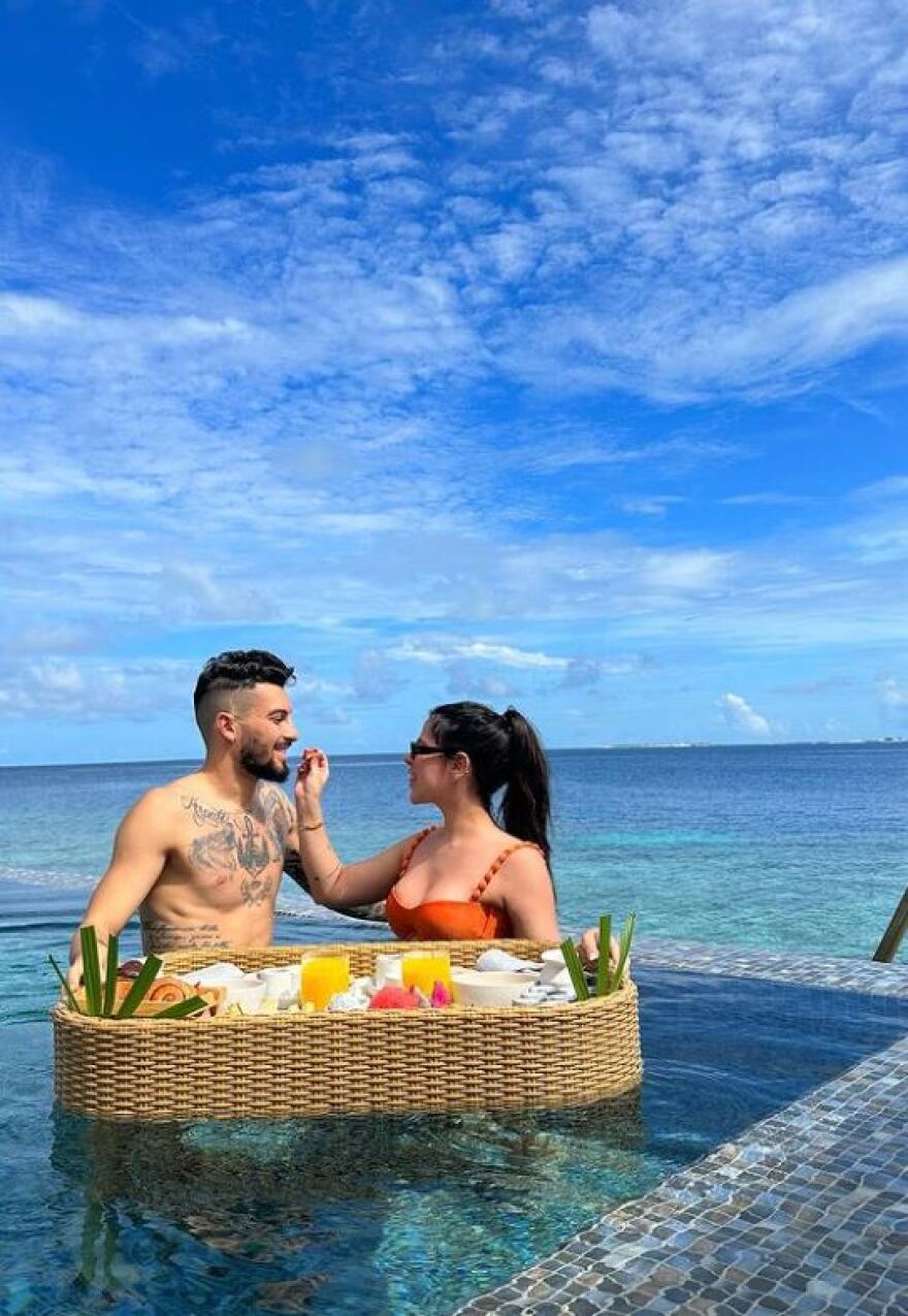 Άλεξ Τέλες: Παντρεύτηκε στις Μαλδίβες την εκλεκτή της καρδιάς του ο συμπαίκτης του Ρονάλντο - Φωτογραφίες 