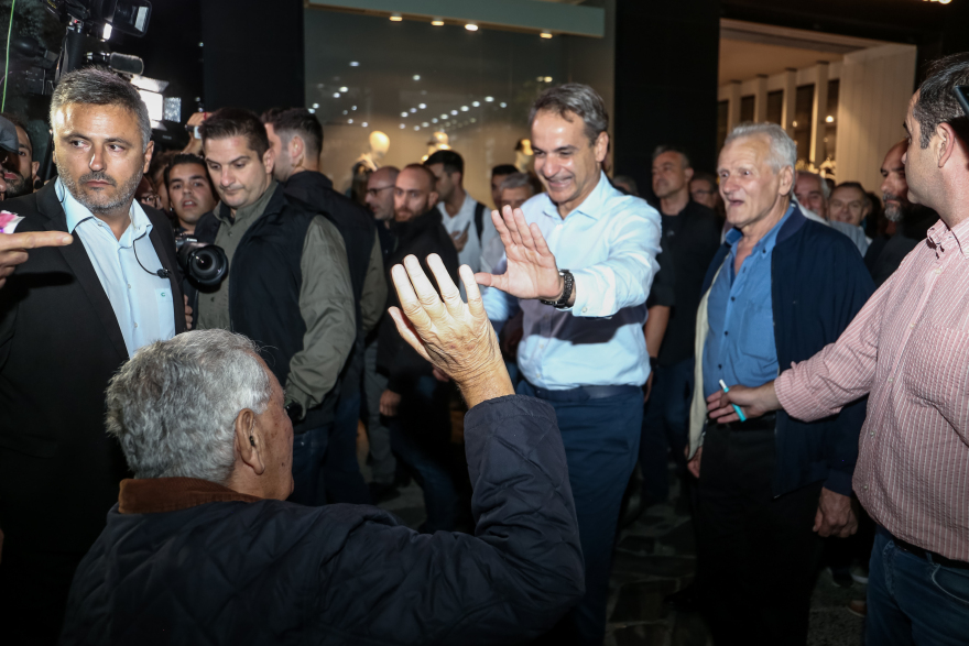 Μητσοτάκης από Λάρισα: Είμαστε εδώ για να στηρίξουμε τον Κώστα Αγοραστό να κερδίσει αυτή τη μάχη