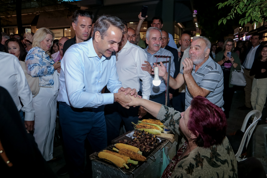 Μητσοτάκης από Λάρισα: Είμαστε εδώ για να στηρίξουμε τον Κώστα Αγοραστό να κερδίσει αυτή τη μάχη