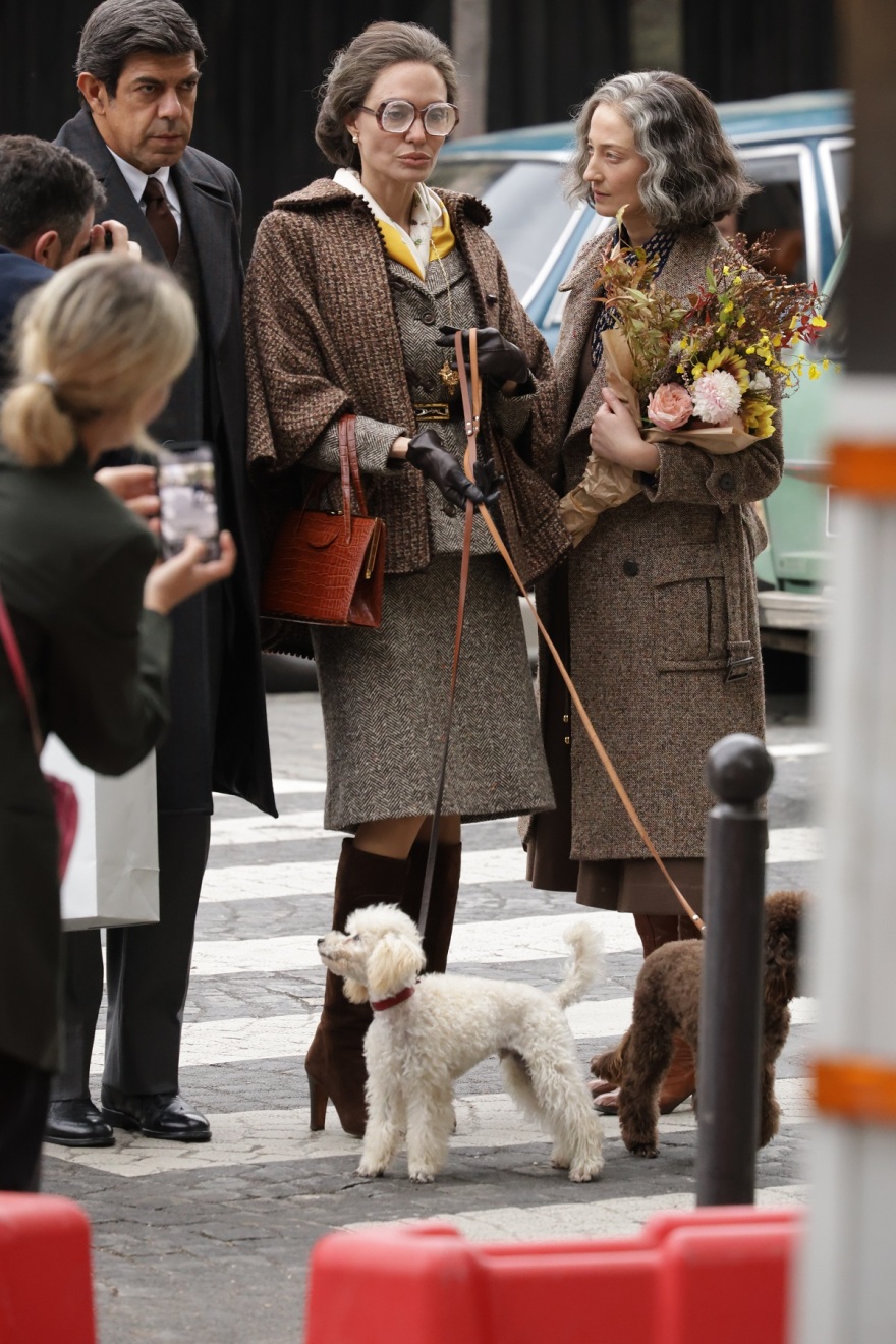 Αντζελίνα Τζολί: Αγνώριστη ως Μαρία Κάλλας - Οι πρώτες φωτογραφίες από τα γυρίσματα 