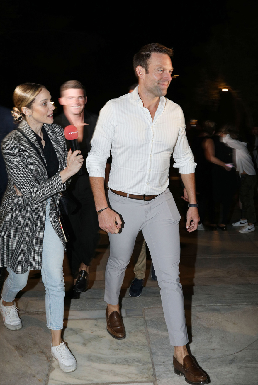 Στέφανος Κασσελάκης: Με τον Τάιλερ στην παράσταση του Κραουνάκη στο Ηρώδειο - Δείτε φωτογραφίες