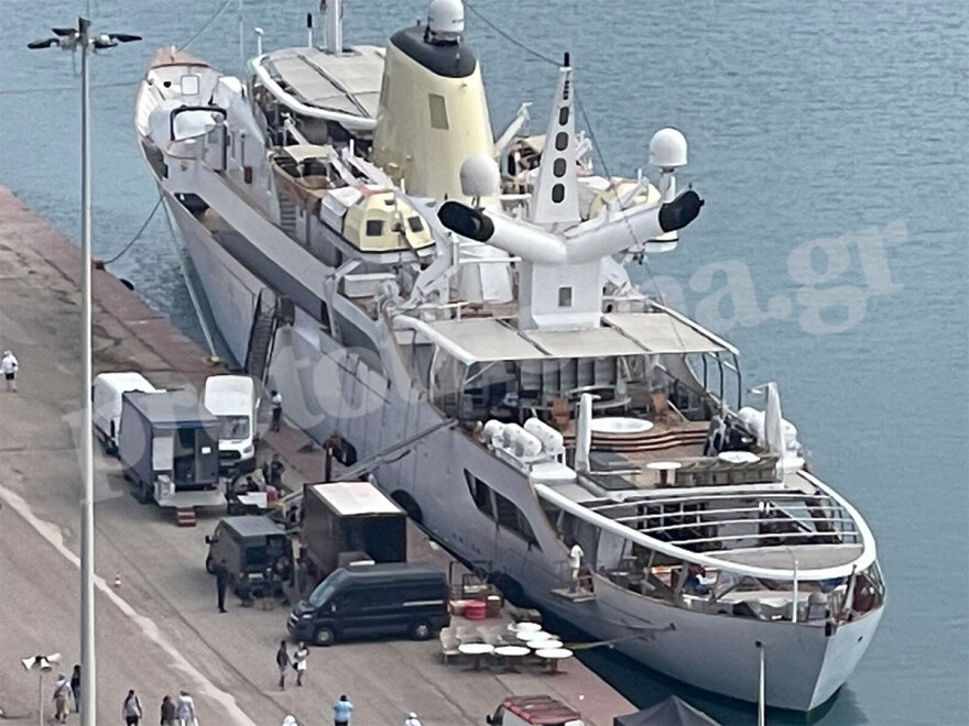 Αντζελίνα Τζολί: Ως Μαρία Κάλλας στον Πύργο - Στο Κατάκολο η θρυλική θαλαμηγός Christina O (φωτογραφιές & βίντεο)