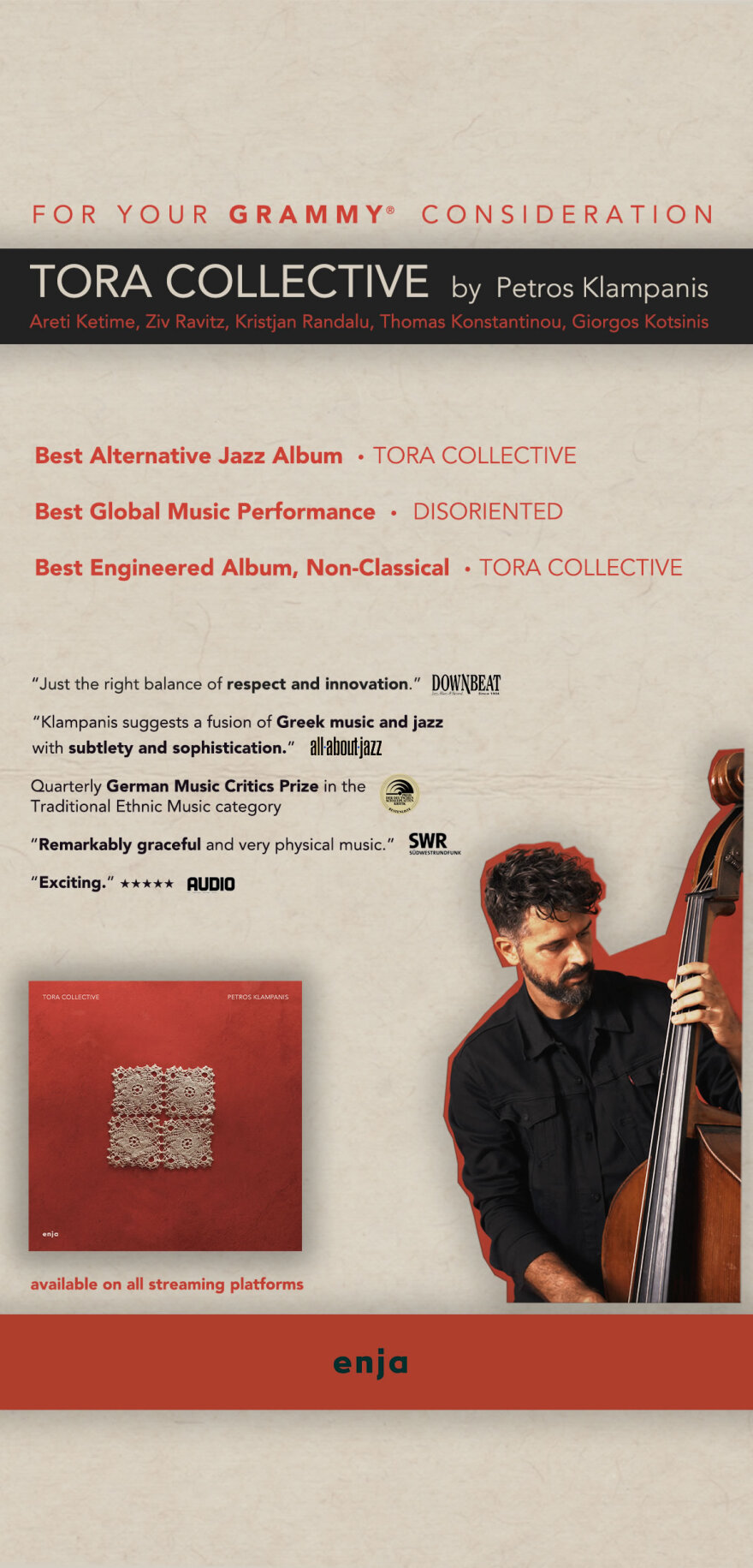 Πέτρος Κλαμπάνης: Ο Έλληνας μουσικός που πάει την ελληνική παραδοσιακή μουσική στα βραβεία Γκράμι - Δείτε βίντεο