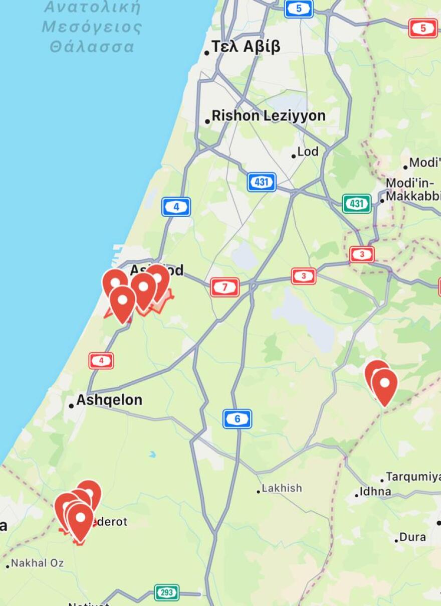 Πόλεμος στο Ισραήλ: Μαζικές νυχτερινές επιθέσεις της Χαμάς με ρουκέτες, σειρήνες ηχούν στο Τελ Αβίβ - Δείτε βίντεο