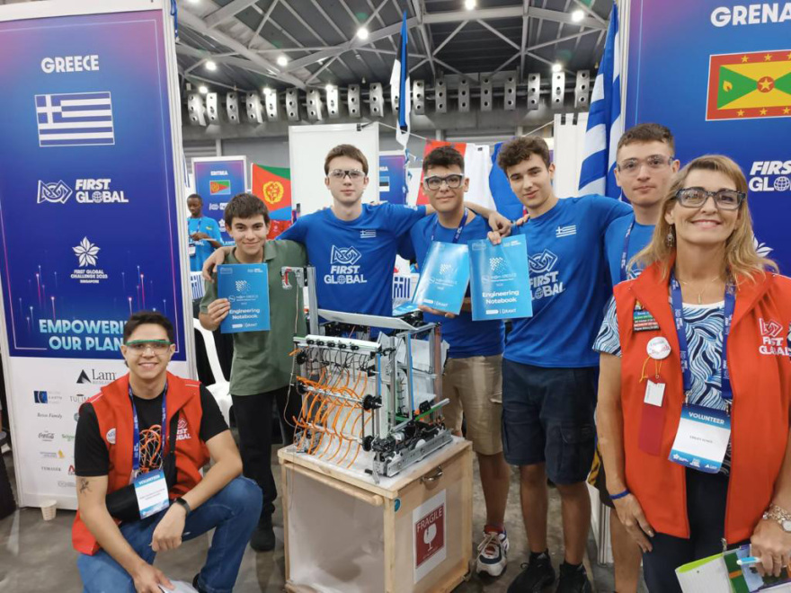 ΔΕΗ Team Greece: Τρίτη στον κόσμο στην Ολυμπιάδα Εκπαιδευτικής Ρομποτικής