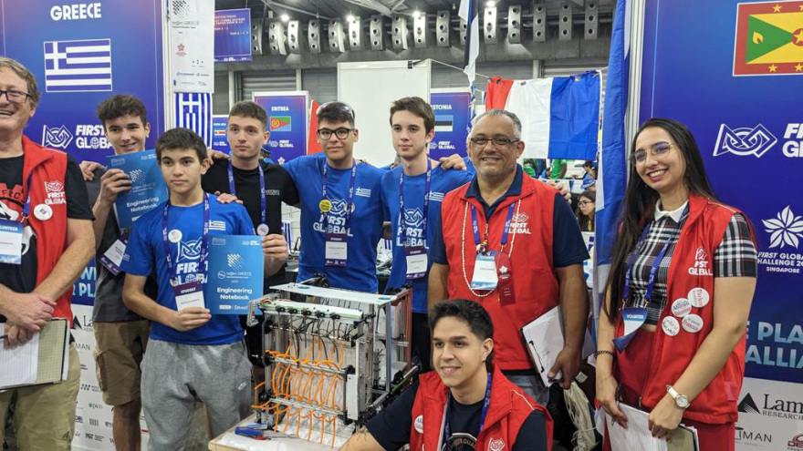 ΔΕΗ Team Greece: Τρίτη στον κόσμο στην Ολυμπιάδα Εκπαιδευτικής Ρομποτικής