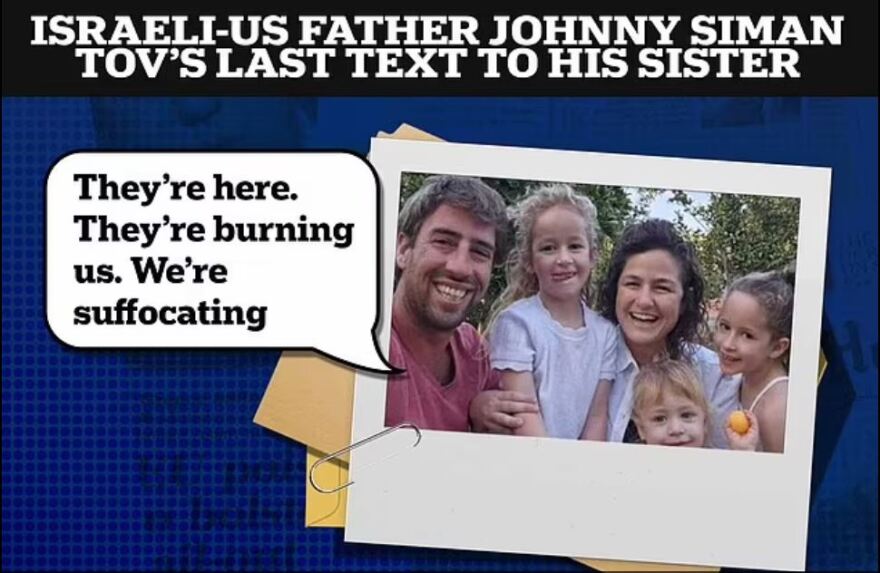 «Σώστε μας, μας σκοτώνουν» - Τα τελευταία σπαρακτικά μηνύματα ανθρώπων που δολοφόνησε η Χαμάς