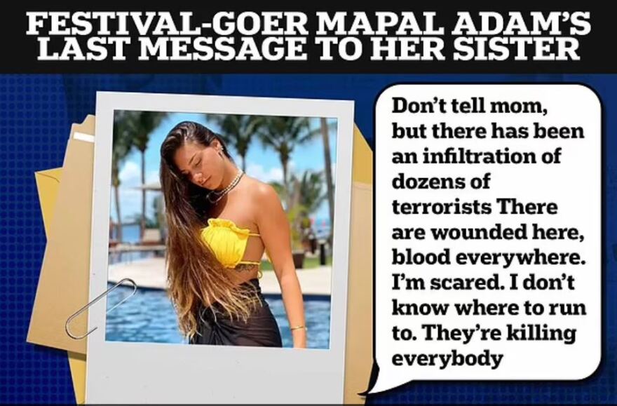 «Σώστε μας, μας σκοτώνουν» - Τα τελευταία σπαρακτικά μηνύματα ανθρώπων που δολοφόνησε η Χαμάς