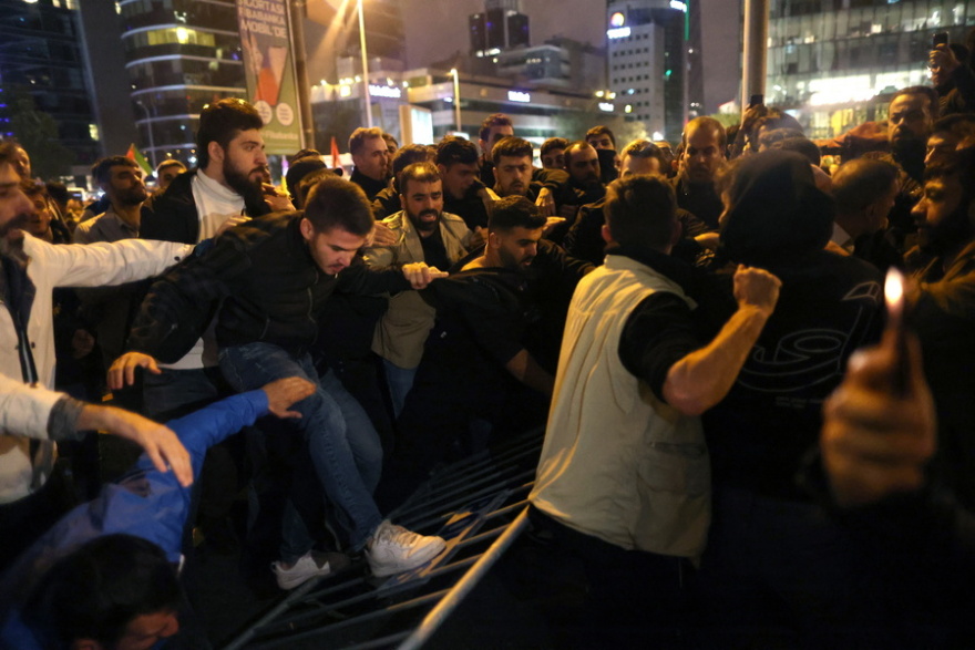 Κωνσταντινούπολη: 63 τραυματίες σε συγκέντρωση κατά του Ισραήλ - Δείτε βίντεο, φωτογραφίες