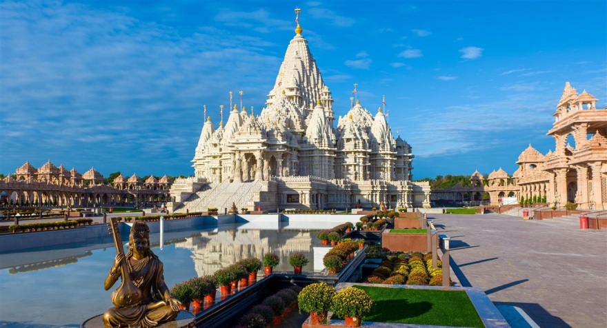 ΗΠΑ: Ο μεγαλύτερος ινδουιστικός ναός στον κόσμο φτιάχτηκε σε 180 στρέμματα στο Νιού Τζέρσεϊ – Δείτε βίντεο