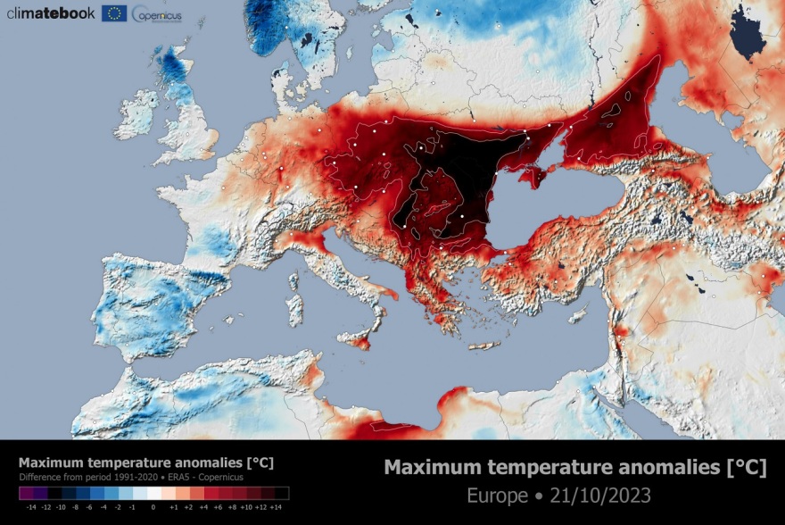 Καιρός: Ιστορικό κύμα ζέστης προβλέπει ο Σάκης Αρναούτογλου στα τέλη Οκτωβρίου 