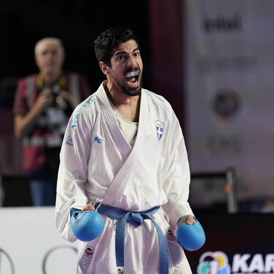  Καράτε: Εξασφάλισε μετάλλιο στο Παγκόσμιο πρωτάθλημα ο Ξένος 