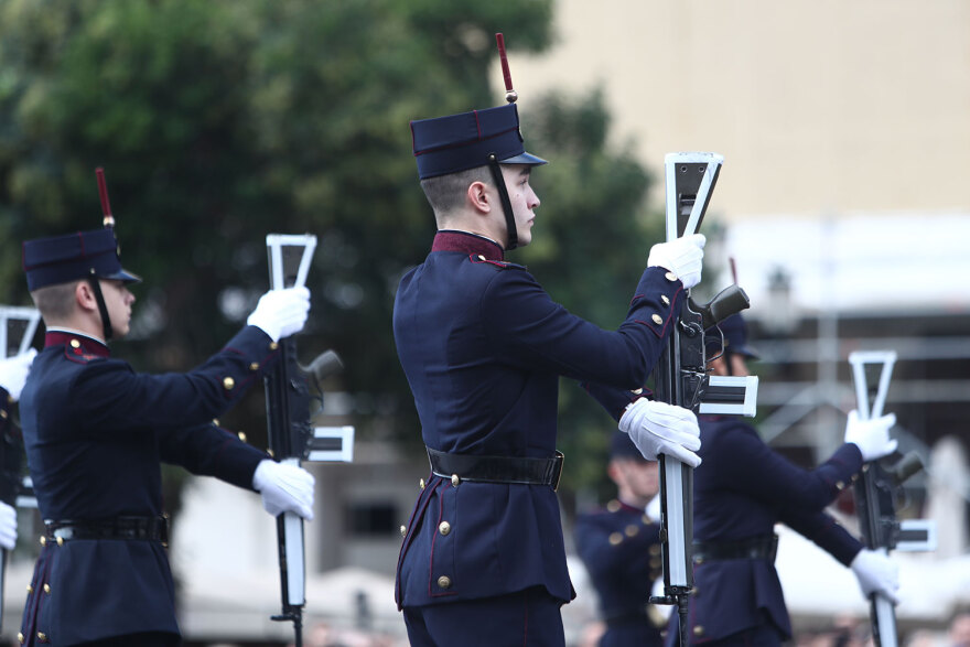 Θεσσαλονίκη: «Μάγεψαν» οι μπάντες των Ενόπλων Δυνάμεων και οι σπουδαστές της ΣΣΑΣ (βίντεο και φωτογραφίες)