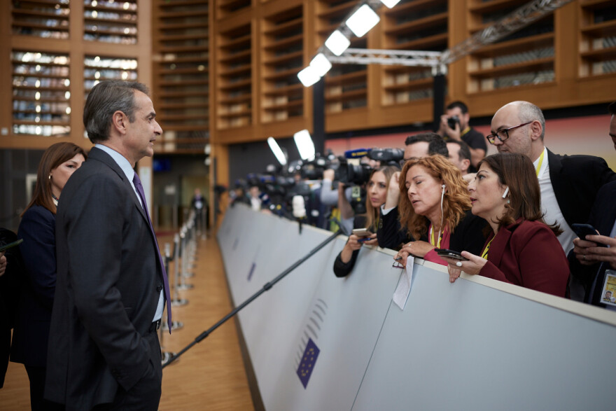 Μητσοτάκης από Βρυξέλλες: Εκτός κλίματος ο Ερντογάν στο παλαιστινιακό, τρομοκρατική οργάνωση η Χαμάς