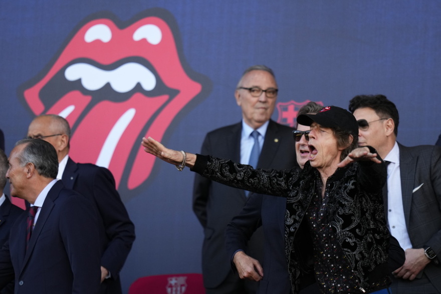Μπαρτσελόνα - Ρεάλ: Στη Βαρκελώνη για το «El Clasico» οι Rolling Stones - Βίντεο, φωτογραφίες 