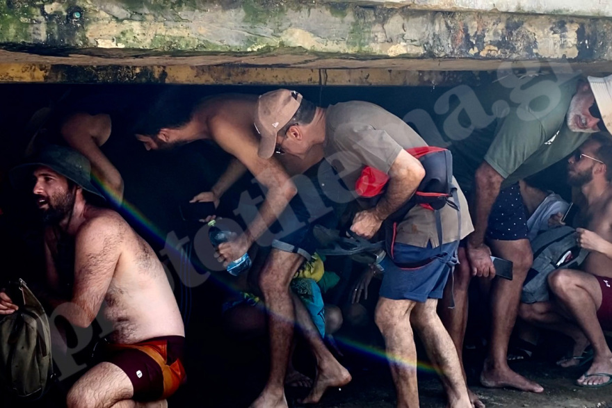 Πόλεμος στο Ισραήλ: Το πρωί στην παραλία, το βράδυ στα καταφύγια - Δείτε βίντεο και φωτογραφίες