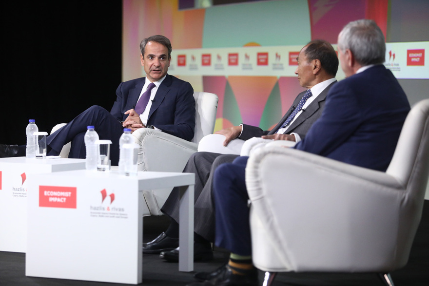 Μητσοτάκης στο συνέδριο του Economist: Δεν υπάρχει λύση χωρίς στρατηγική ήττα της Χαμάς - Στη λάθος πλευρά της ιστορίας ο Ερντογάν - Δείτε βίντεο