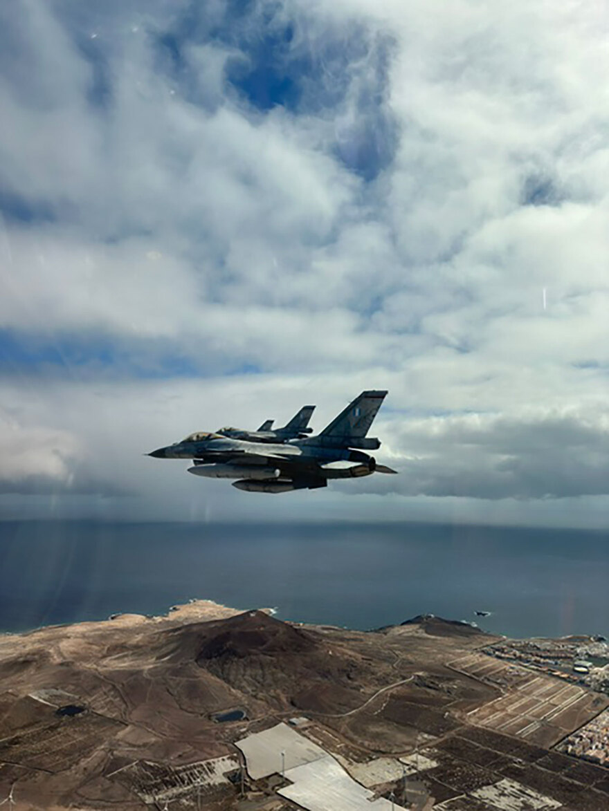  Ελληνικά F-16 σε πολυεθνική άσκηση με μαχητικά από Ισπανία, Πορτογαλία και Τουρκία