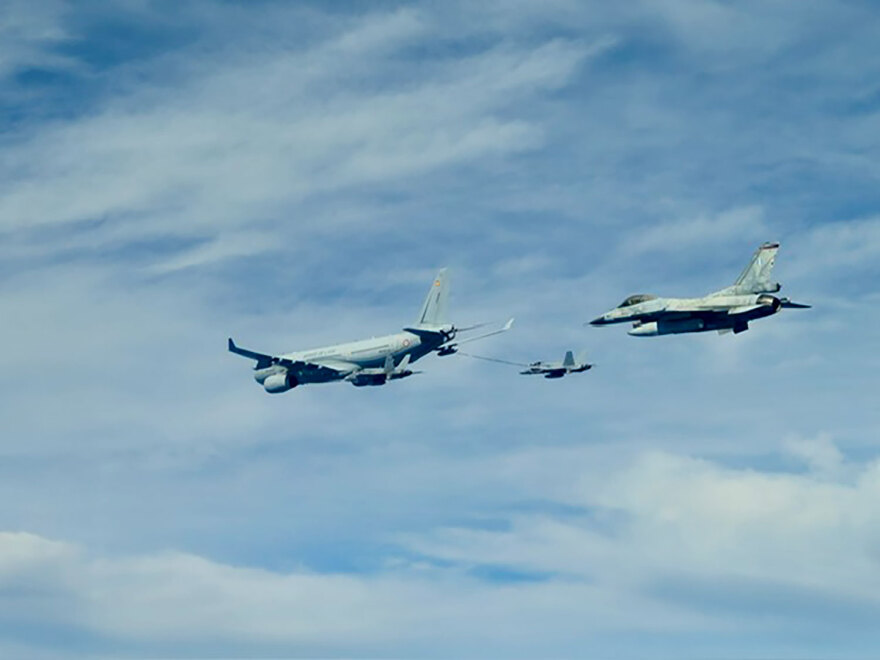  Ελληνικά F-16 σε πολυεθνική άσκηση με μαχητικά από Ισπανία, Πορτογαλία και Τουρκία