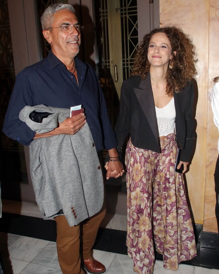 Έλλη Τρίγγου: Σπάνια δημόσια εμφάνιση με τον πατέρα της - Δείτε τις φωτογραφίες