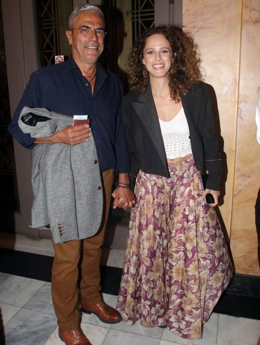 Έλλη Τρίγγου: Σπάνια δημόσια εμφάνιση με τον πατέρα της - Δείτε τις φωτογραφίες