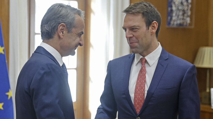 Τετ α τετ μίας ώρας είχαν Μητσοτάκης και Κασσελάκης - Τι συζήτησαν μπροστά και πίσω από τις κάμερες