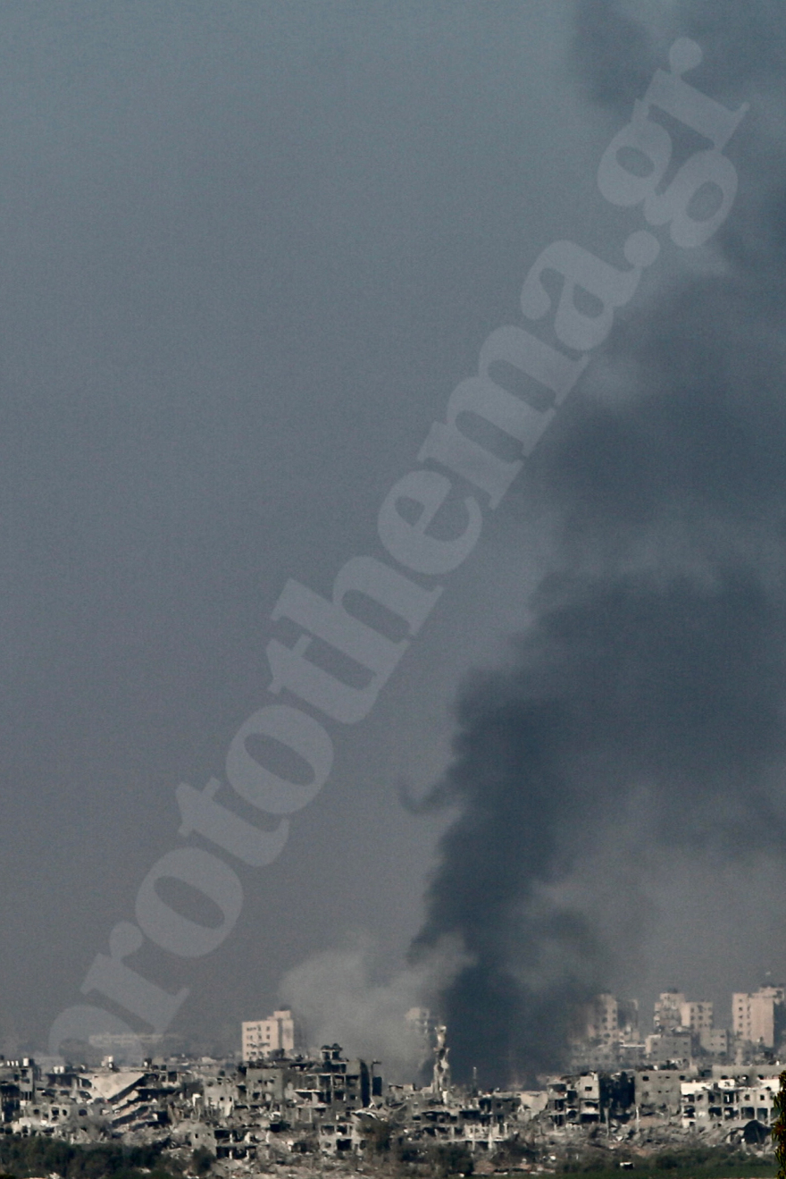 Ισραήλ: Το protothema στην πρώτη γραμμή - Η εκκίνηση των ισραηλινών αρμάτων και ο βομβαρδισμός της Χαμάς