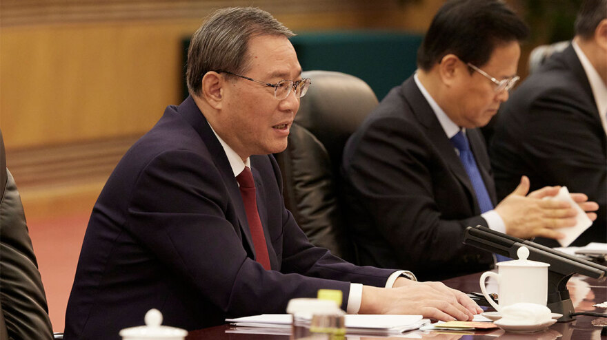 Σε θερμό κλίμα η συνάντηση Μητσοτάκη - Λι Τσιανγκ στο Πεκίνο - Τι είπε ο πρωθυπουργός  