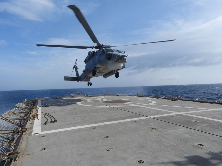 Φρεγάτες, υποβρύχια και αεροσκάφη στην επιχειρησιακή εκπαίδευση του Πολεμικού Ναυτικού στο Μυρτώο Πέλαγος