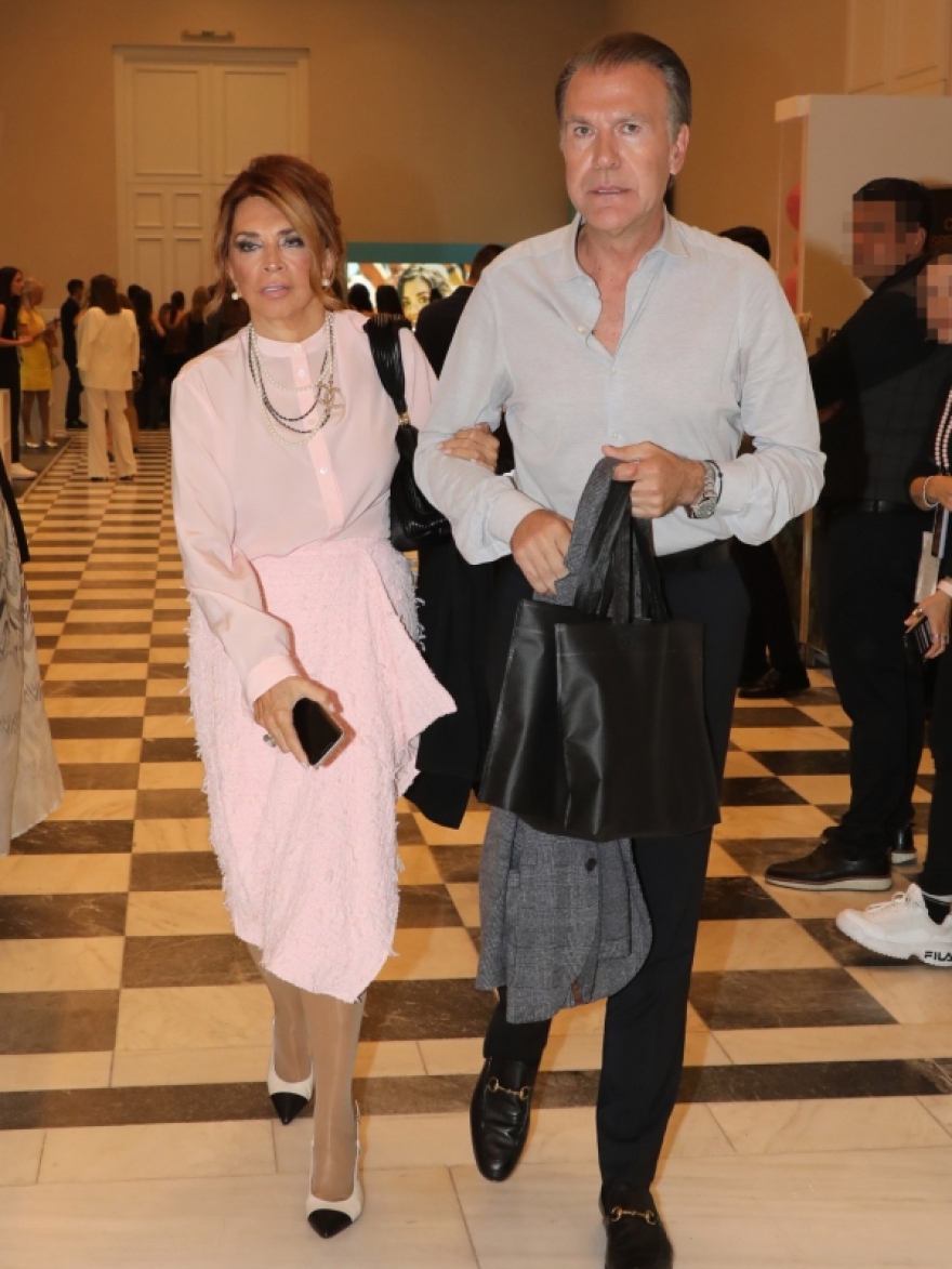 Μιμή Ντενίση: Με τον πρώην σύζυγό της, Σωτήρη Πολύζο, στο Ζάππειο - Δείτε τις φωτογραφίες