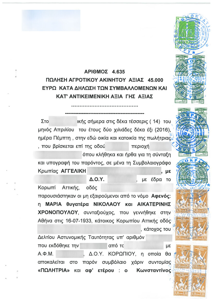 Μαίρη Χρονοπούλου: Συμβολαιογραφικές πράξεις με το «Χαμόγελο του Παιδιού» ανατρέπουν τη διαθήκη της