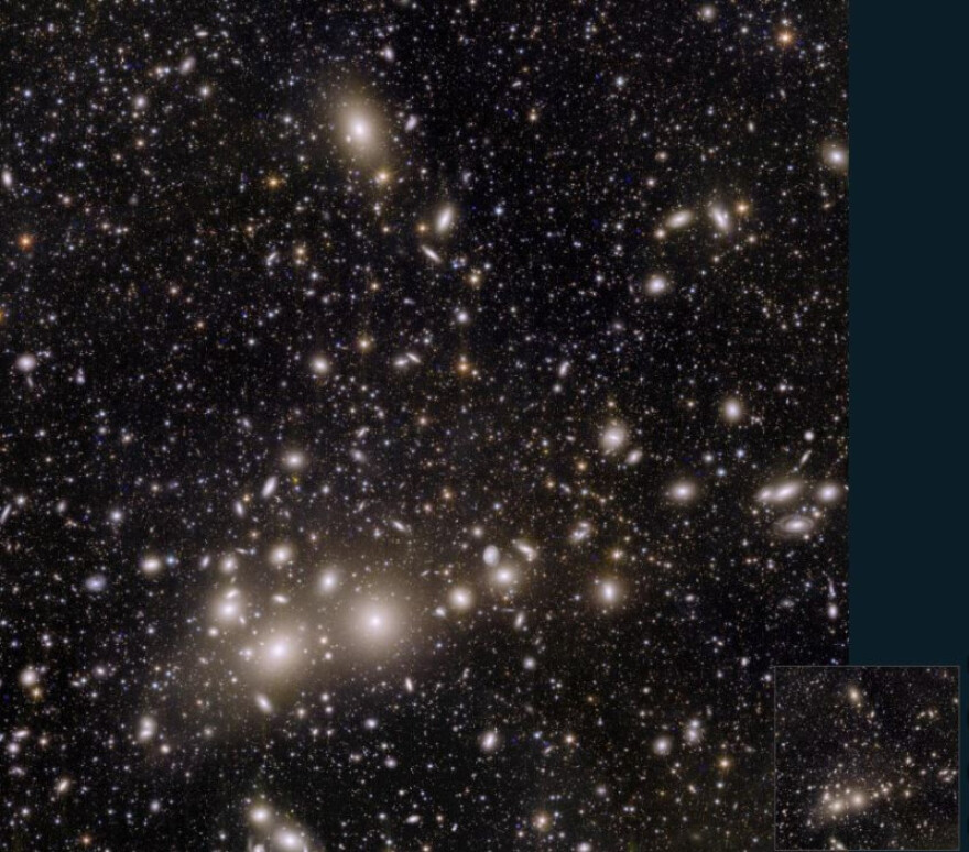 Εντυπωσιακές εικόνες από τη διαστημική αποστολή «Ευκλείδης» - Από τον «Κρυμμένο Γαλαξία» στο «Σμήνος του Περσέα»