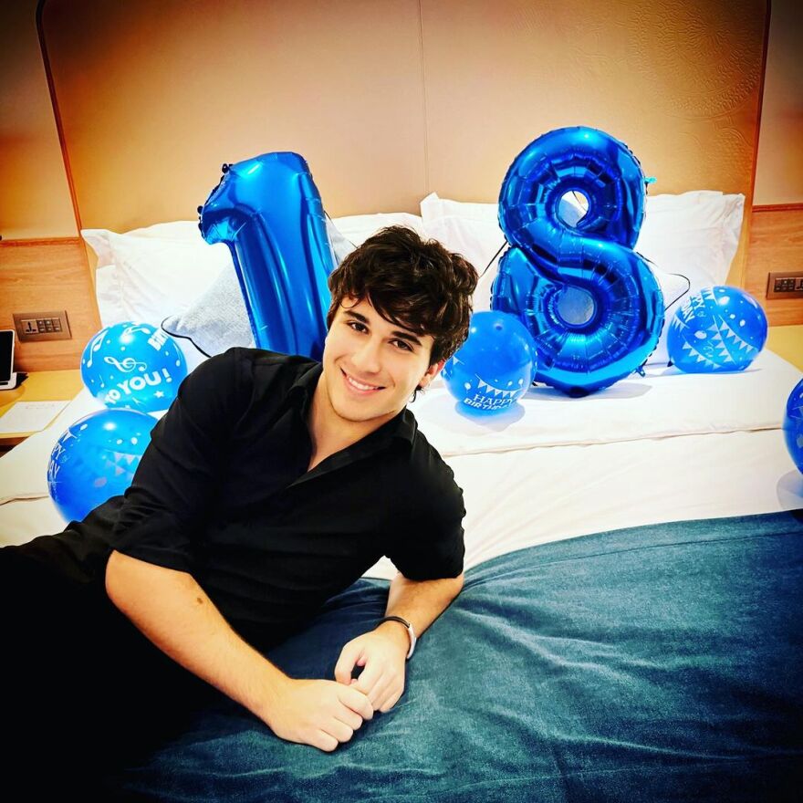 O Γιώργος Τσαλίκης μας δείχνει τον 18χρονο γιο του: «Το γλυκό μας αγόρι έγινε άντρας»