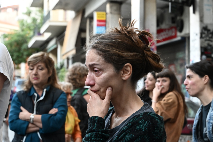 Εξάρχεια: Συνεχίζονται οι αντιδράσεις για το μετρό - Παρουσία των ΜΑΤ οι εργασίες