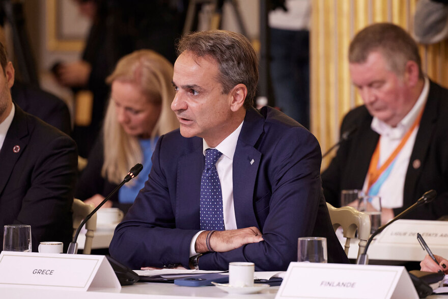 Μητσοτάκης: Τετ-α-τετ με Μακρόν στο Παρίσι - Τα είπαν για το κυπριακό σχέδιο στήριξης των κατοίκων της Γάζας