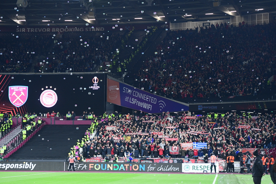 Europa League, Γουέστ Χαμ - Ολυμπιακός 1-0: «Τσάμπα» ήττα στο Λονδίνο - Δείτε το γκολ 