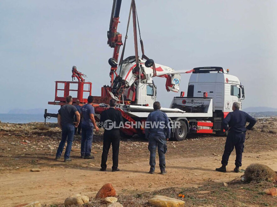 Κρήτη: «Παρακολουθούσα το στίγμα του στο κινητό και ήταν χαμένο» είπε ο γιος του πιλότου του μοιραίου μονοκινητήριου