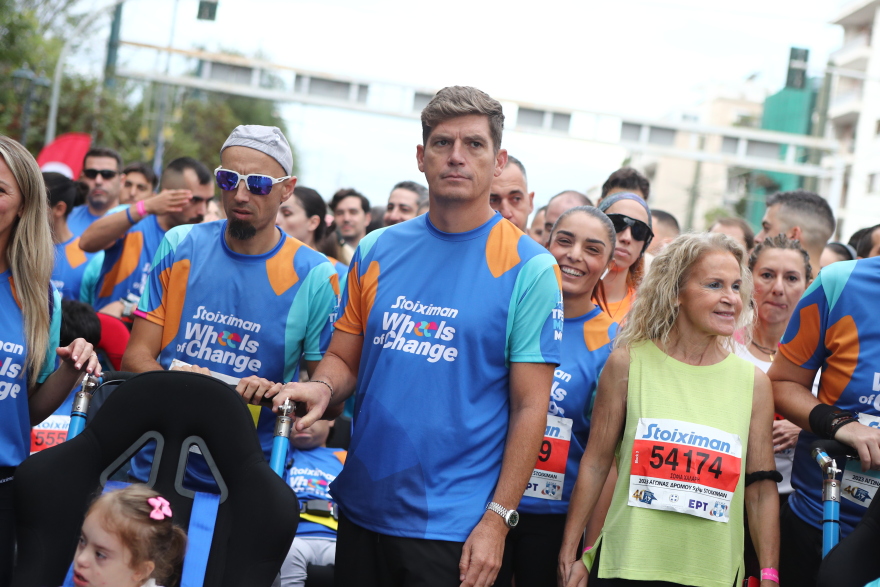 Μαραθώνιος 5χλμ: Σε 14 λεπτά τερμάτισε ο πρώτος - Δείτε φωτογραφίες από το «ορεκτικό» του μαραθωνίου