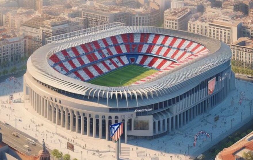 Η τεχνητή νοημοσύνη σχεδίασε τα νέα  γήπεδα Ολυμπιακού -ΠΑΟ και όλων των ομάδων της Euroleague (Φωτογραφίες)