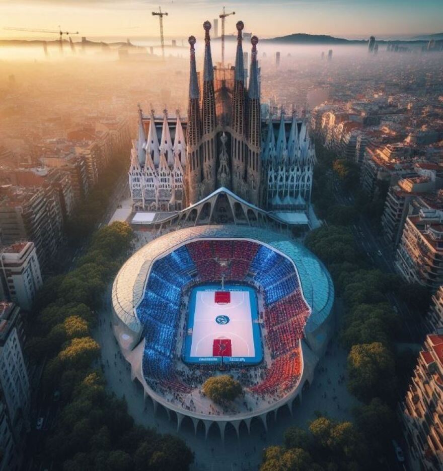 Η τεχνητή νοημοσύνη σχεδίασε τα νέα  γήπεδα Ολυμπιακού -ΠΑΟ και όλων των ομάδων της Euroleague (Φωτογραφίες)