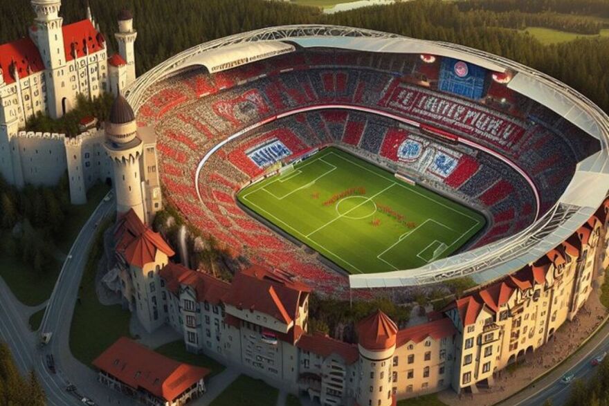 Η τεχνητή νοημοσύνη σχεδίασε τα νέα  γήπεδα Ολυμπιακού -ΠΑΟ και όλων των ομάδων της Euroleague (Φωτογραφίες)